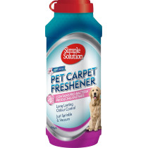 Simple Solution Pet Carpet Freshener Spring Breeze White 90567 4P