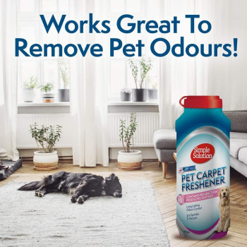 Simple Solution Pet Carpet Freshener Spring Breeze White 90567 4P