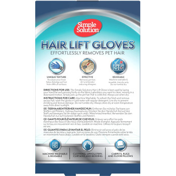 Simple Solution Hair Lift Mitts Grey Blue