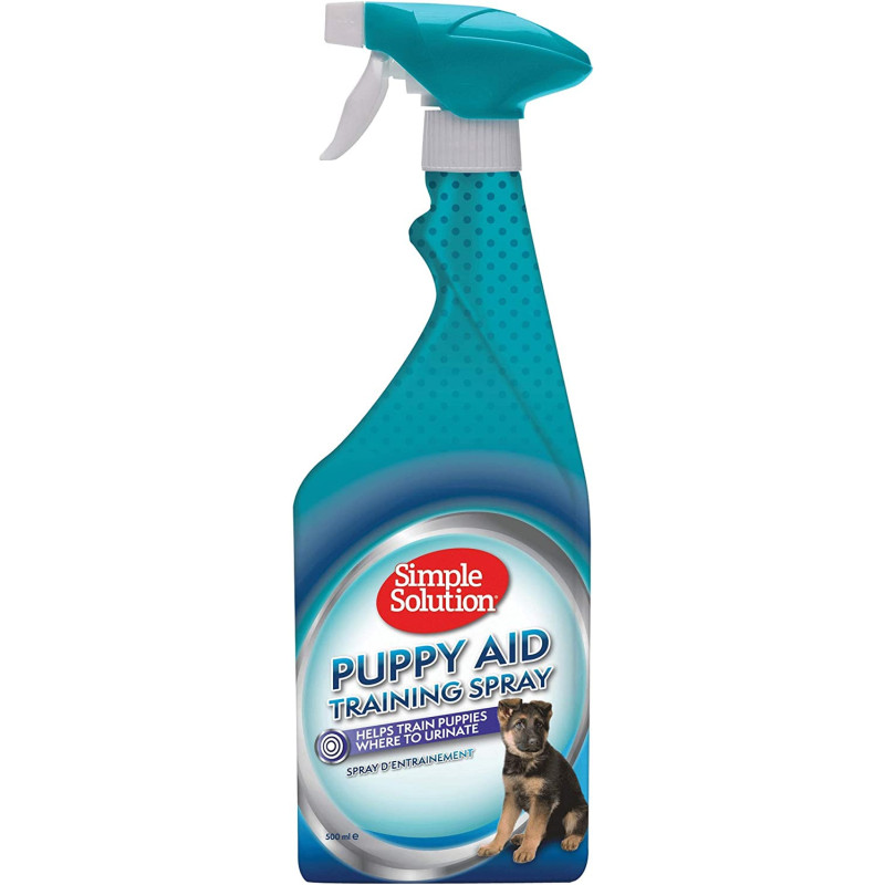 Simple Solution Dog Puppy Aid Behavior Training Spray Grey 500 ml