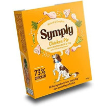 Symply Adult Chicken Brown Rice & Veg Wet Dog Food 7 x 395g 7pcs