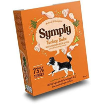Symply Adult Turkey Brown Rice & Veg Wet Dog Food 7 x 395g 7 Pieces