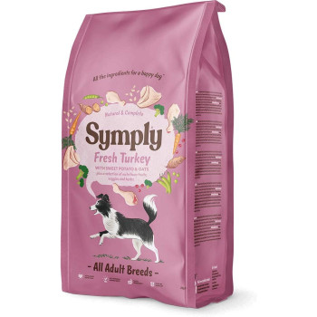 Symply Puppy Fuel Fresh Turkey Dry Dog Food 12KG Bag