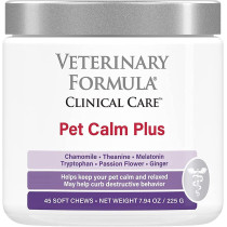Synergy Lab Labs Veterinary Formula Clinical Care Pet Calm Plus 150g 30 counts