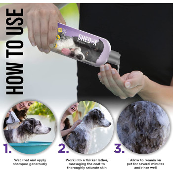 SynergyLabs Synergy Labs Shed X Control Shampoo Dog 473ml 17 fl. oz.