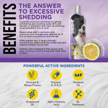 SynergyLabs Synergy Labs Shed X Control Shampoo Dog 473ml 17 fl. oz.
