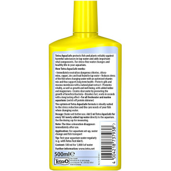 Tetra Aquasafe 500 Ml