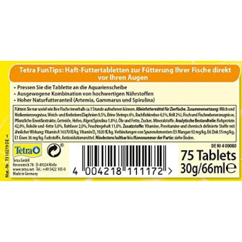 Tetra FunTips Tablets 75 Tabl.