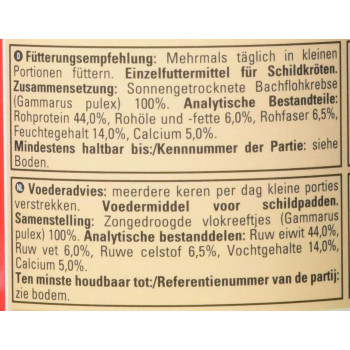 Tetra Gammarus Pet Food