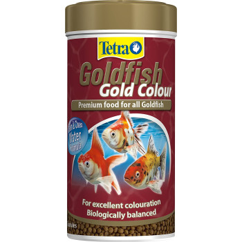 Tetra Goldfish Gold Colour 250ml multicolor