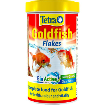 Tetra Fin 500ml 100G Fish Food Flakes Multicolor
