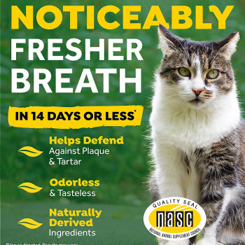 Tropiclean Fresh Breath Water Add Cat 473ml