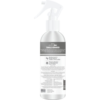 TropiClean Perfect FurDetangler Spray for Dogs Made in USA Detangling & Dematting Formula Removes Mats & Knots for Gentle Easy Brushing Naturally Derived 8oz