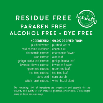 TropiClean Hypoallergenic Cleaning Wipes for Pets Free of Residue Parabens Alcohol Dyes 100ct