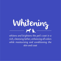 TropiClean Dog Shampoo Grooming Supplies Whitening Dog and Cat Shampoo for Whitening Coats Soap and Paraben Free Derived from Natural Ingredients Used by Groomers Awapuhi & Coconut 355ml
