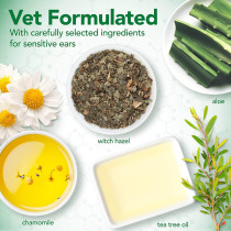 Vet S Best Ear Relief Wash For Dogs 4 Oz White