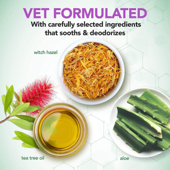 Vet S Best Clean Eye And Ear Professional Wipes For Dogs And Cats Biodegradable Wips Value Pack