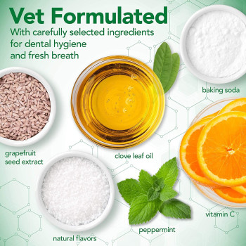 Vet s Best Enzymatic Dog Toothpaste Teeth Cleaning and Fresh Breath Dental Care Gel Yellow White 3.5 oz