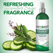 Vet S Best 31658100057 Moisture Mist Conditioner Spray White 16 Oz.