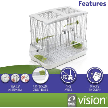 Vision Cage Home For Birds Regular 62.5 X 39.5 X 53 cm Medium