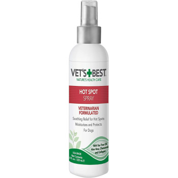Vet s Best Dog Hot Spot Itch Relief Spray White 8 oz