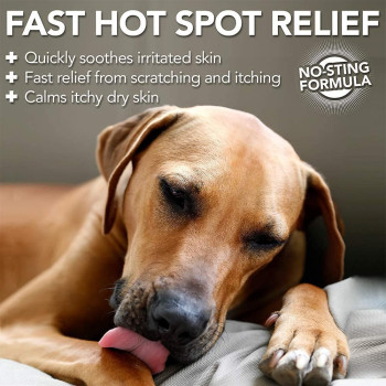 Vet s Best Dog Hot Spot Itch Relief Spray White 8 oz