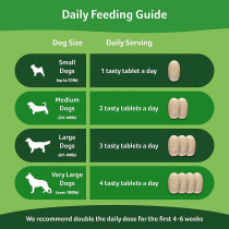 Yumega Lintbells Yumove Adult Dog Hip And Joint Supplement For Stiff Dogs Aged 6 To 8 60 Tablets 60 Count Pack of 1