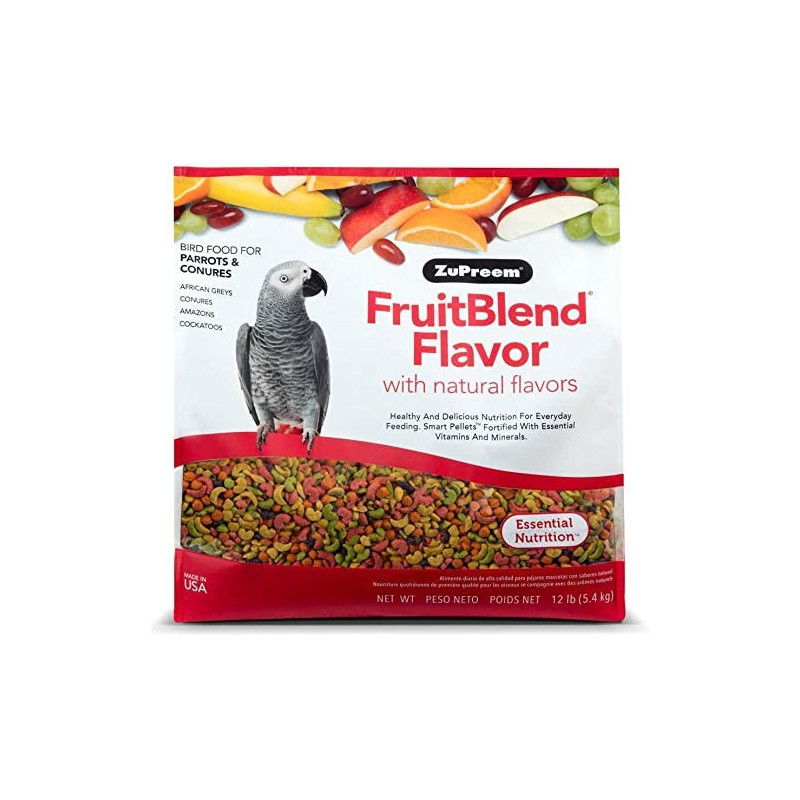 FruitBlend Flavor Medium & Large Parrot Food 12 lb