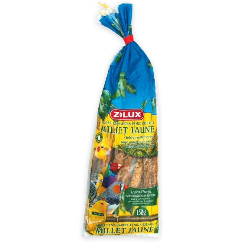 Zolux Pet Bird Treats Yellow Anjou Millet 150g