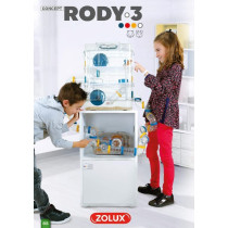 Zolux Rody 3 Duo Hamster Cage For Mouse And Gerbil
