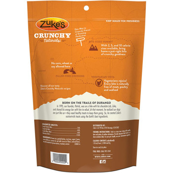 Zuke s Crunchy Naturals 2S Baked with Yogurt & Honey Dog Treats 9oz Pouch