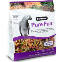 Zupreem Pure Fun Parrots & Conures 2 Lb