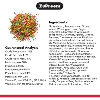 Fruitblend Flavor For Extra Small Birds 2Lb