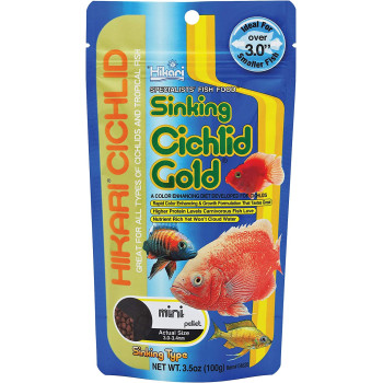 Hikari Cichlid Gold Sinking Mini Pellet