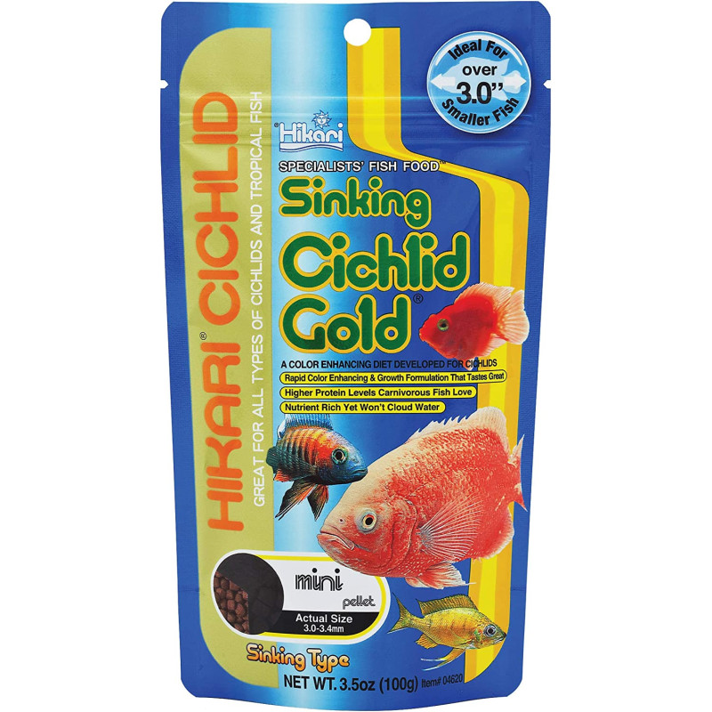 Hikari Cichlid Gold Sinking Mini Pellet