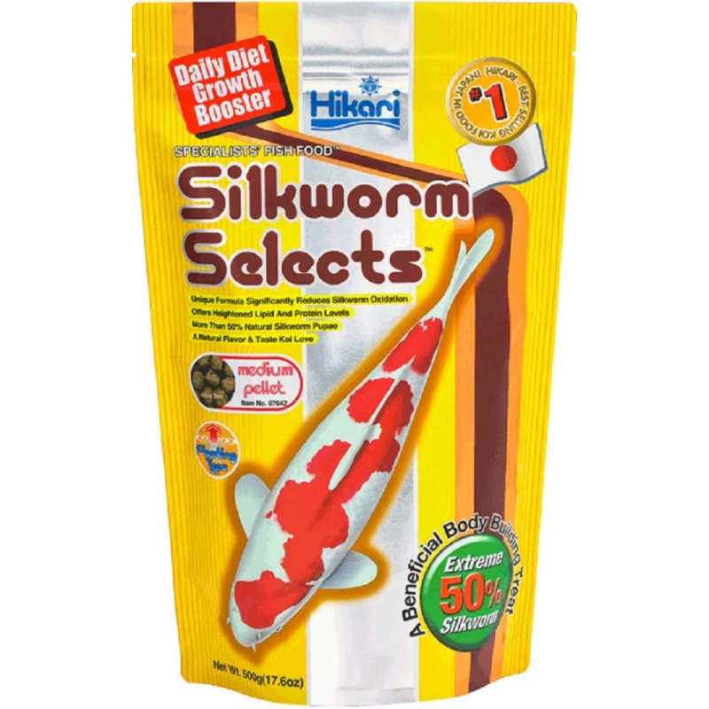 Hikari Silkworm Selects Medium Pellet