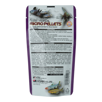 Hikari Tropical Micro Pellets Fish Food (45 grams)