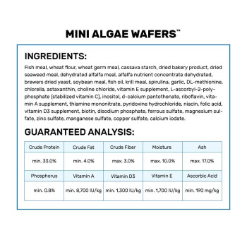 Hikari Algae Wafers Mini Fish Feed