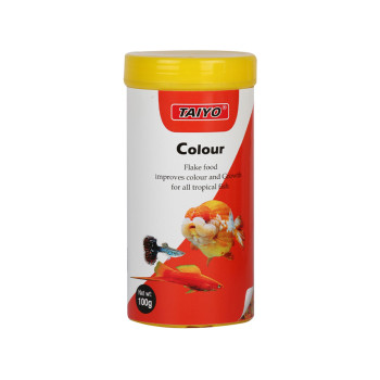 Taiyo Flake Food Clr 100G 8055 Pet Supplies