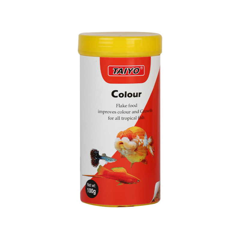 Taiyo Flake Food Clr 100G 8055 Pet Supplies
