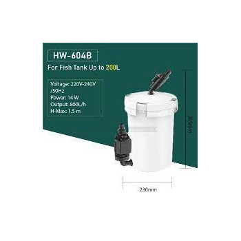 HW 604B Sunsun External Filter