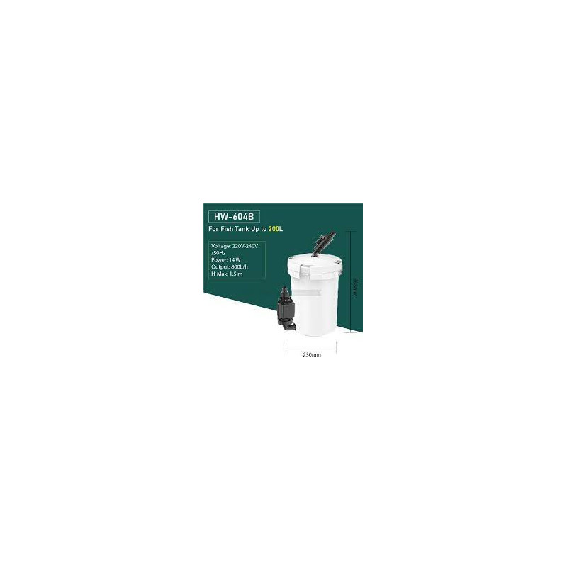 HW 604B Sunsun External Filter