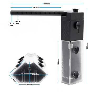 Sunsun JP 094 Internal Corner