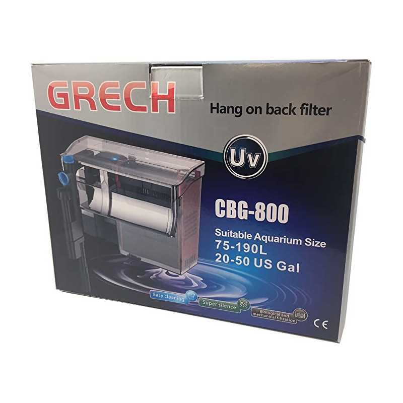 CBG 800 Sunsun Hang on Back Filter With UV