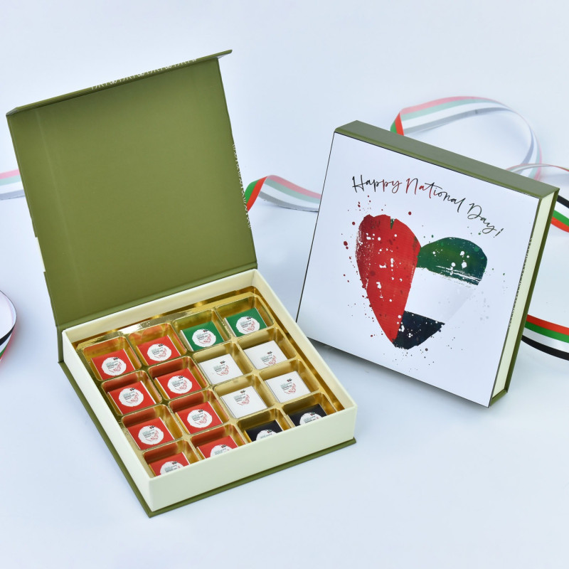 Happy National Day Chocolate Box Small