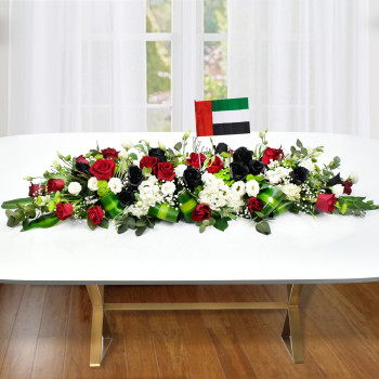 UAE Flag Centerpiece Flower...