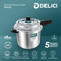 DELICI Dripless 5 L Pressure Cooker - ADPC5E