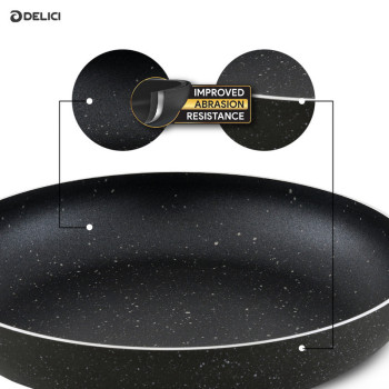 DELICI Superior Aluminium Body Fry Pan with Heat Proof Bakelite Handle - AFP28GE