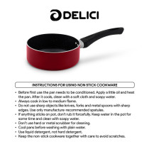 Delici AMP18ME Superior Aluminium Body Milk Pan