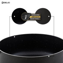 Delici ASP28GE Superior Aluminium Body Saucepan